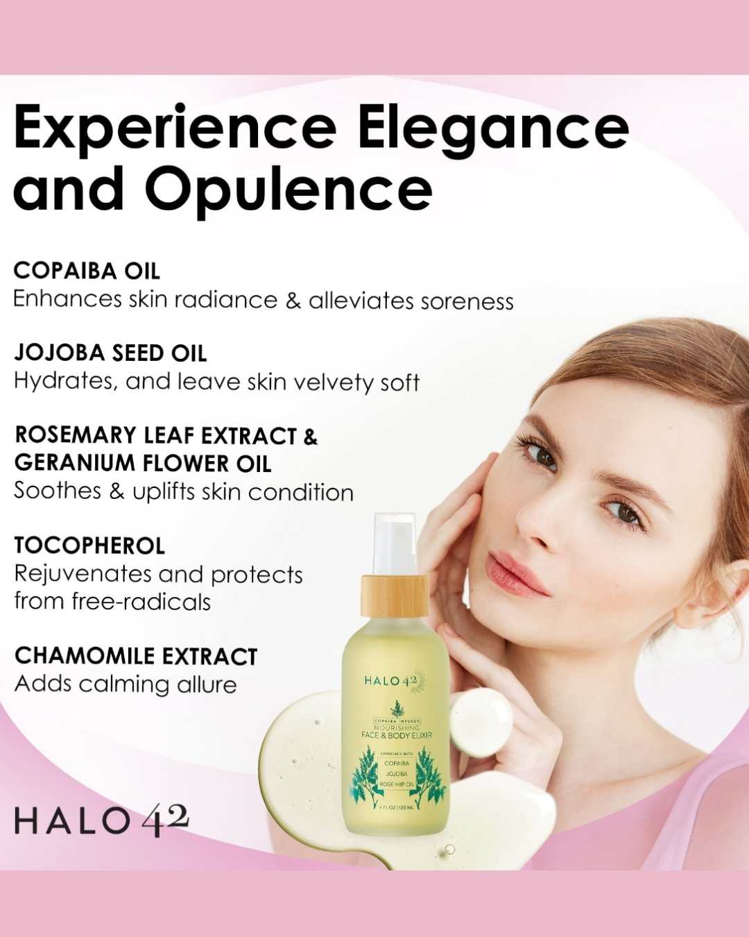 Copaiba-Infused Moisturizing Face and Body Oil Elixir