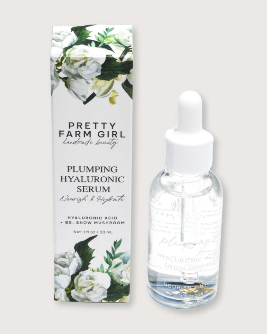 Hyaluronic Plumping Serum with Vitamin B5 + Snow Mushroom