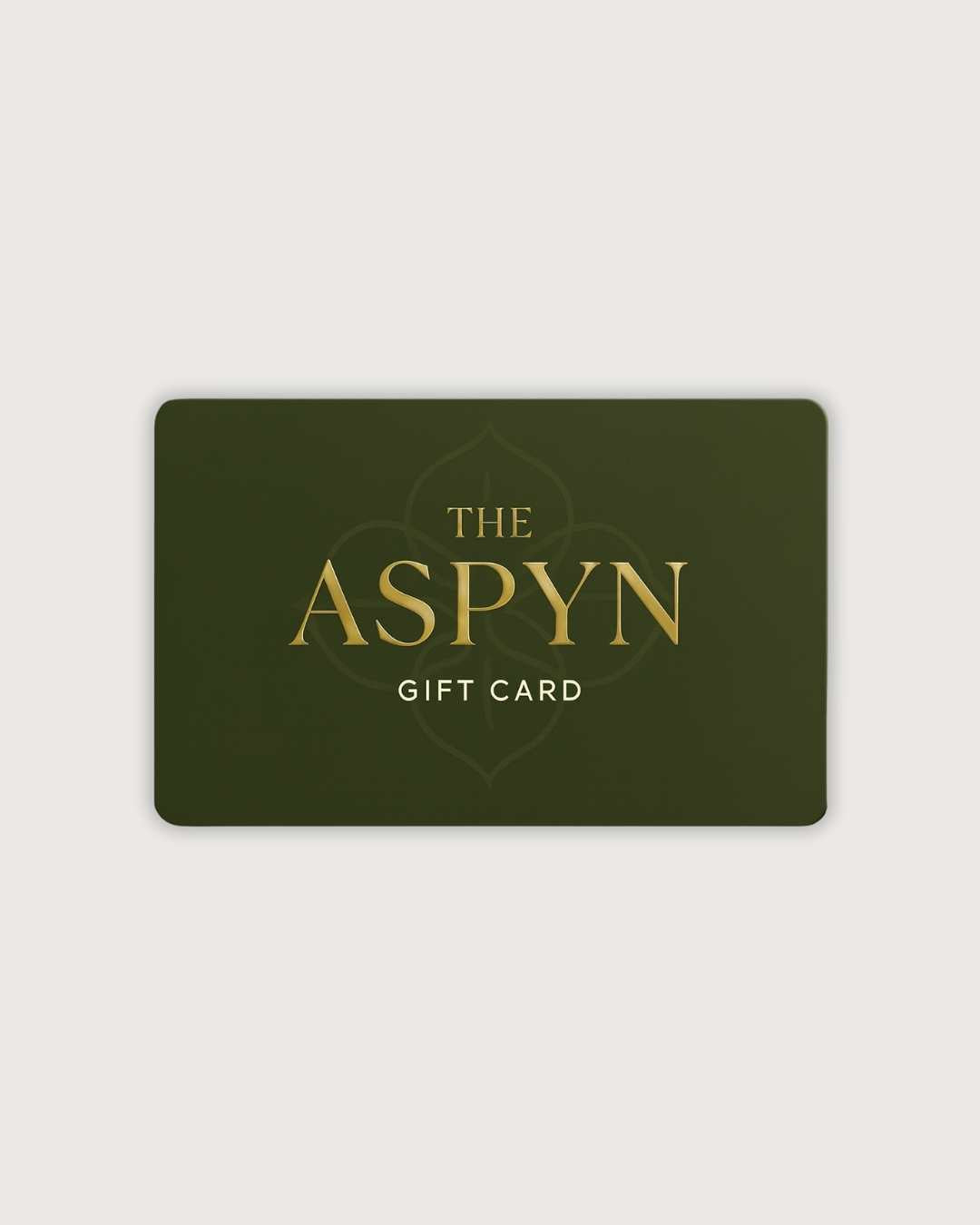 The Aspyn Gift Card