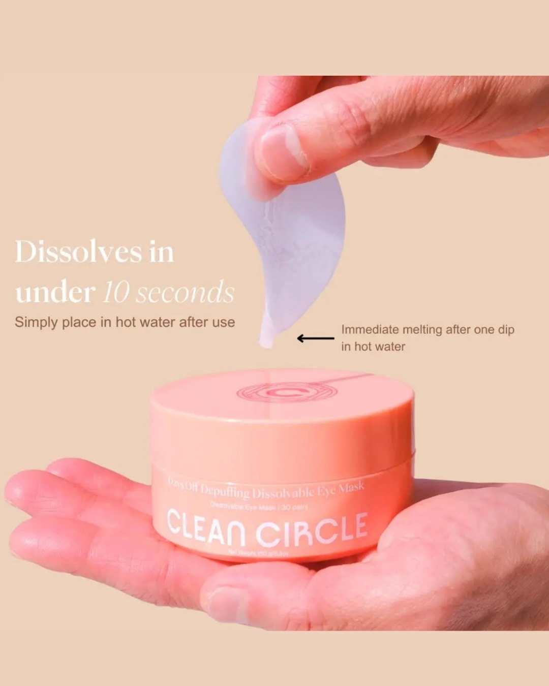 Days Off Depuffing Dissolvable Eye Mask