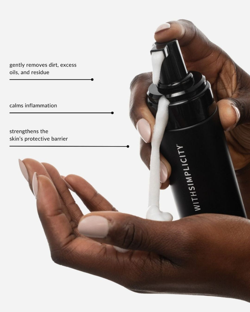 Foaming Normal + Combination Face Wash