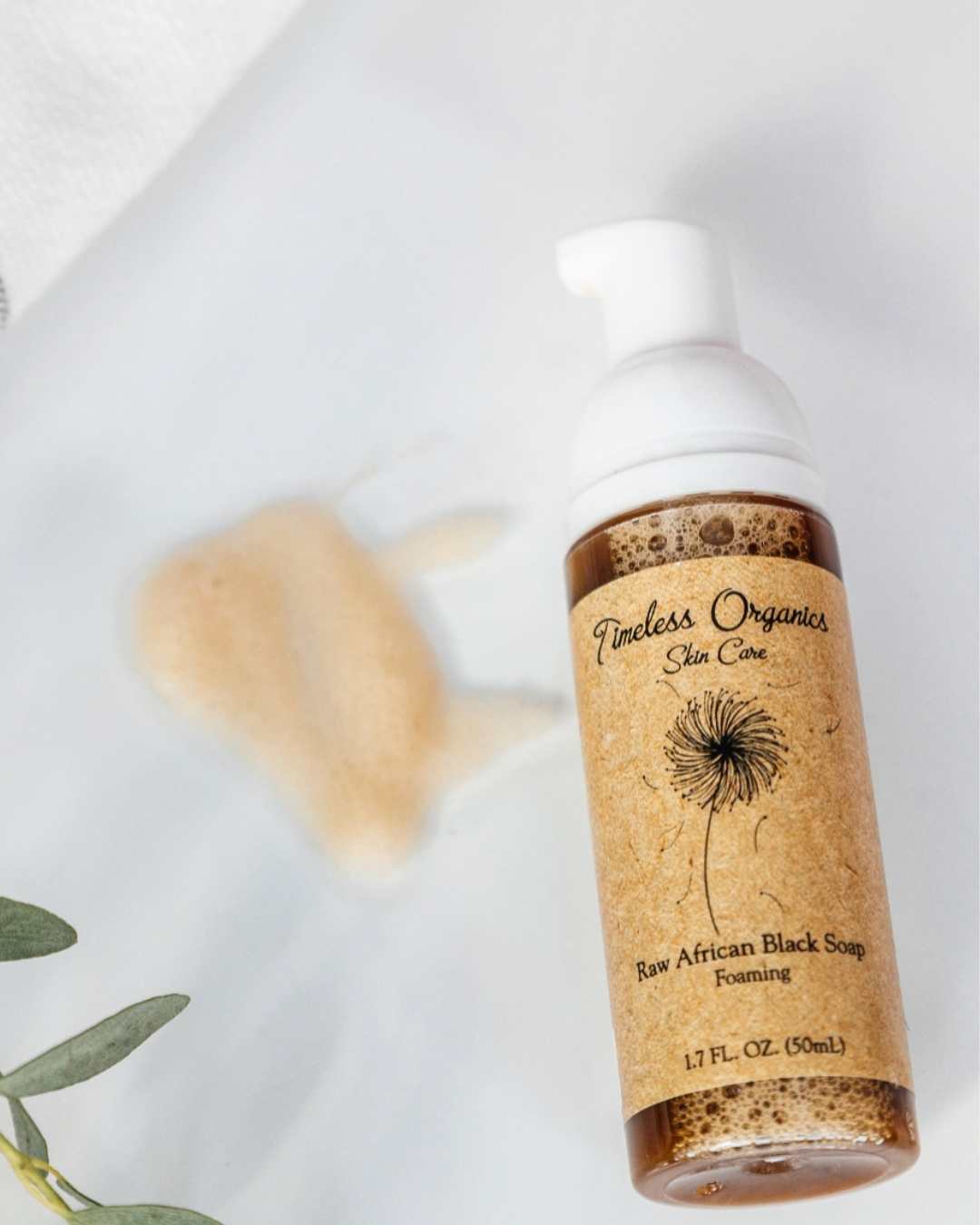 Liquid RAW African Black Soap - Foaming