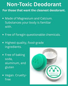 Sensitive Unscented Deodorant [Full-Size + Applicator]