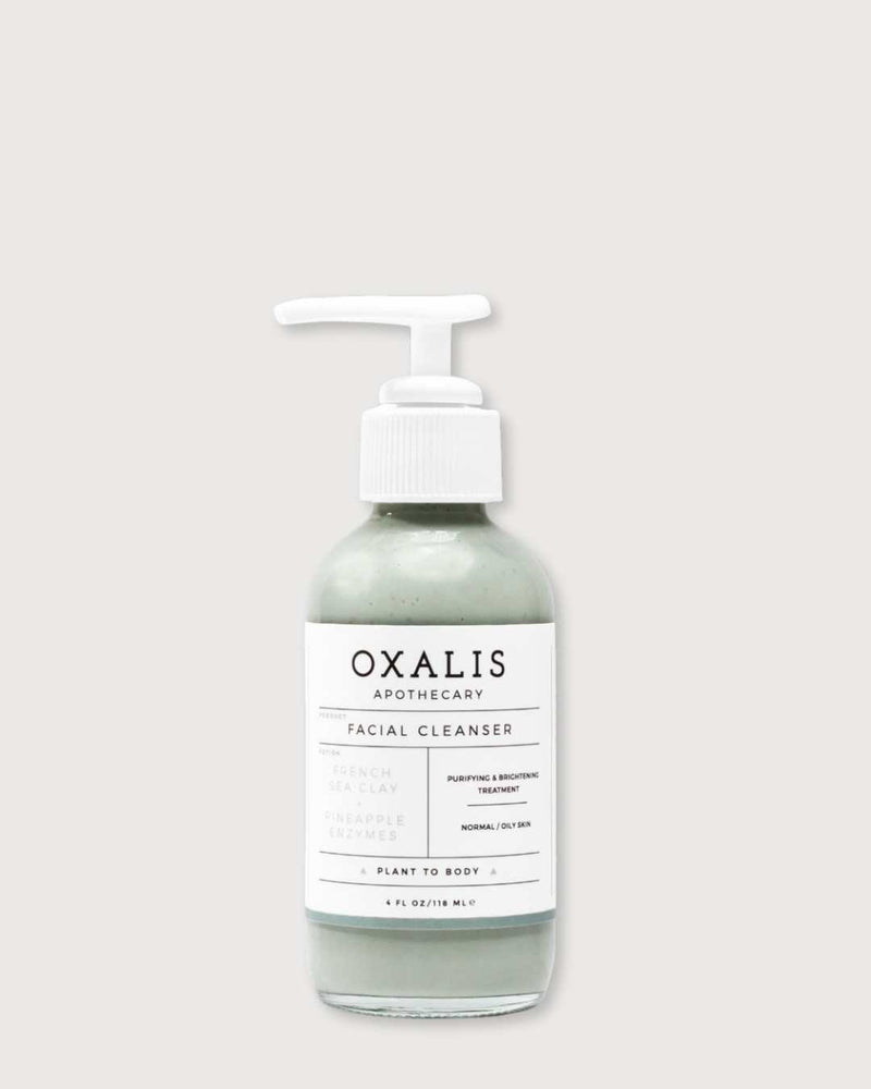 Facial Cleanser- French Sea Clay + Pineapple Enzymes