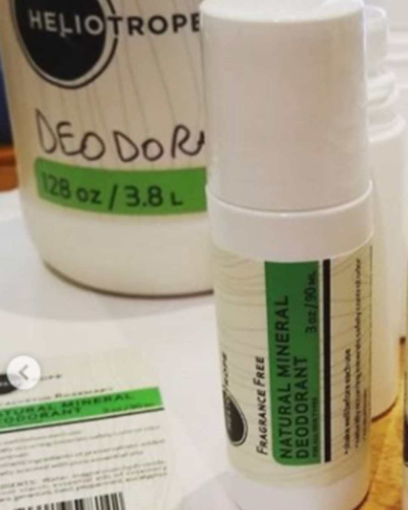 Natural Mineral Deodorant by Heliotrope San Francisco