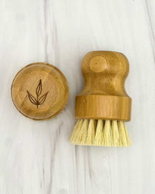 Sustainable Bamboo & Natural Sisal Pot Brush