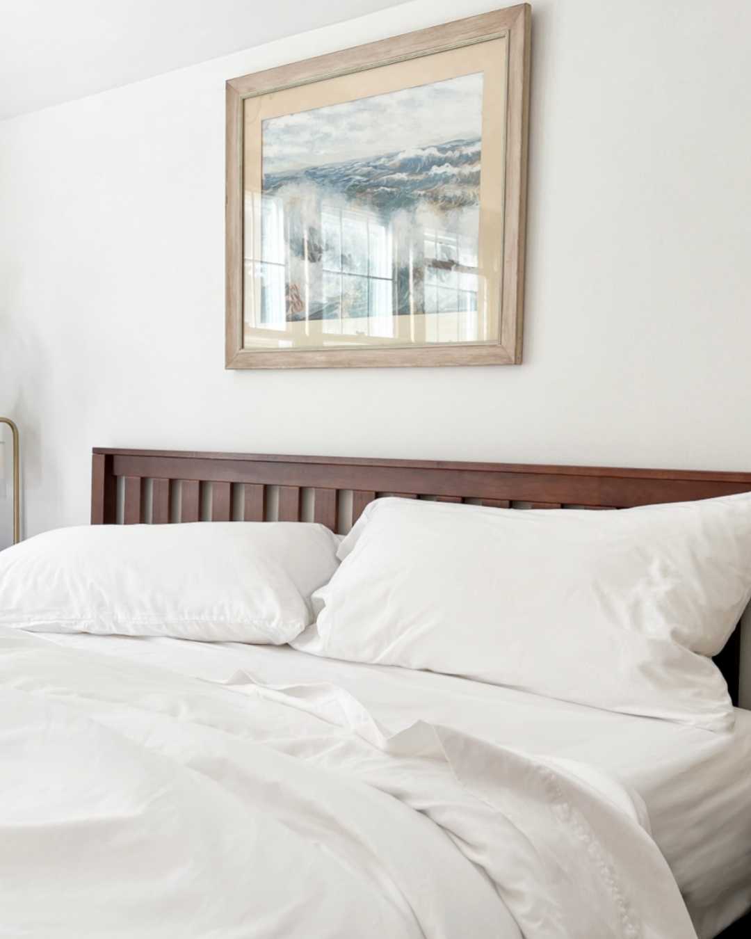 Organic Percale Bed Sheets Set