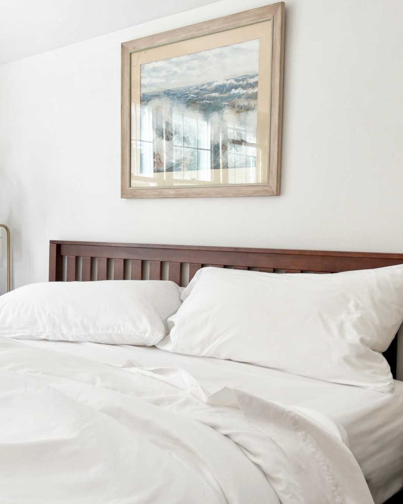 Organic Percale Bed Sheets Set
