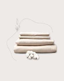 Organic Sateen Bed Sheets Set