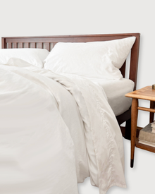 Organic Percale Bed Sheets Set
