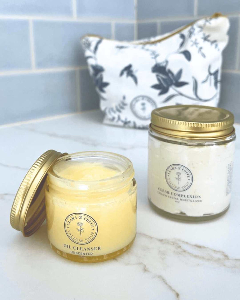 Tallow-Based Oil Cleanser