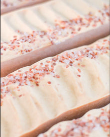 Pink Salt + Grapefruit Cleansing Bar Handmade Tallow and Goat Milk Soap Bar
