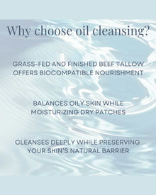 Tallow-Based Oil Cleanser